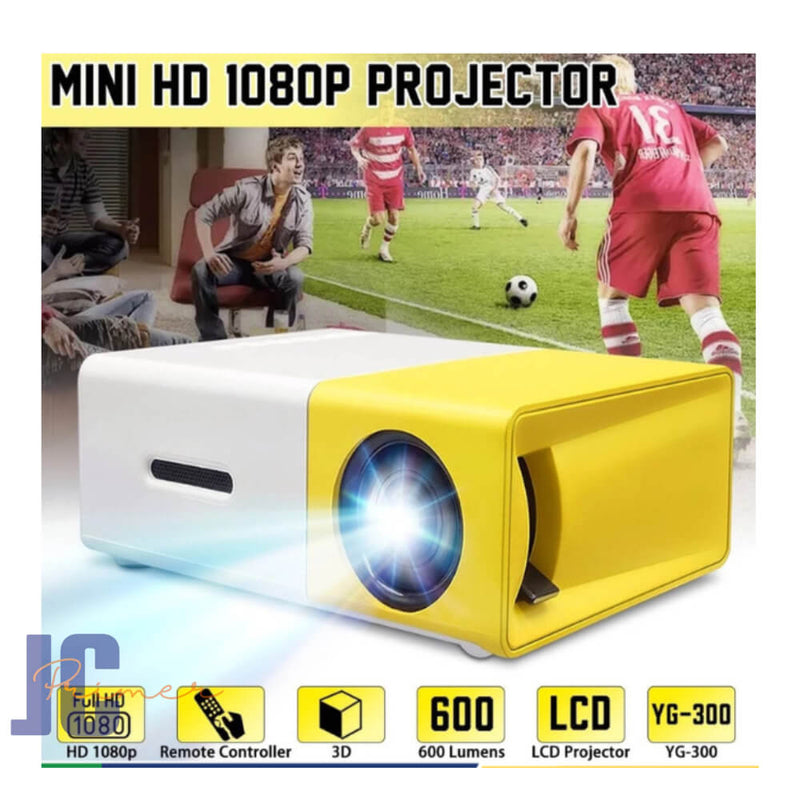 Mini Projetor Portátil Hdmi 1080p 600 Lúmens Cinema Tv Pc Hd