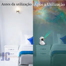 Projetor Astronauta Space de Estrelas Galaxy Night Light