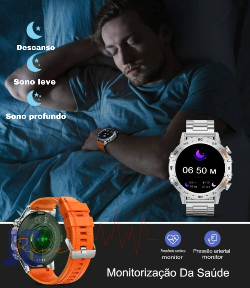 LIGE New1.39" Bluetooth Call Smart Watch Homens Esportes ao ar livre Fitness Frequência cardíaca Monitoramento de saúde Smartwatch para Android IOS Telefone