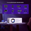 Mini Projector For iPhone Portable 4K HD 1080 Projector 5G WiFi/Bluetooth para iOS/Android/PC/TV Stick/HDMI/AV/USB Indoor Outdoor