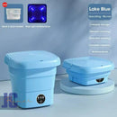 Mini Máquina de Lavar Roupas Portátil Dobrável 10 Litros