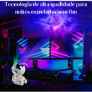 Projetor Astronauta Space de Estrelas Galaxy Night Light