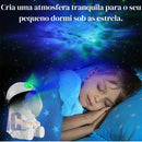 Projetor Astronauta Space de Estrelas Galaxy Night Light