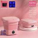 Mini Máquina de Lavar Roupas Portátil Dobrável 10 Litros