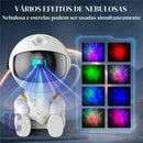 Projetor Astronauta Space de Estrelas Galaxy Night Light