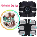 Estimulador muscular abdominal EMS sem fio, treinador de quadril, nádegas, cintura, braço, perna, corpo, massageador inteligente, equipamento de fitness unissex