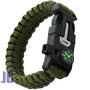 Pulseira Tática de Sobrevivência