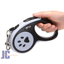 Coleira  Guia de Cachorro de Nylon de 3M e 5M Automática Retrátil Durável para Cães Pequenos