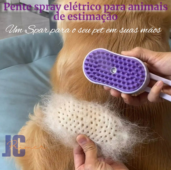 pente spray elétrico para animais de estimação