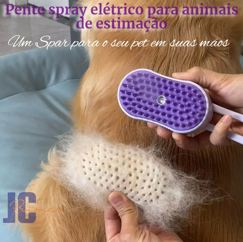 pente spray elétrico para animais de estimação