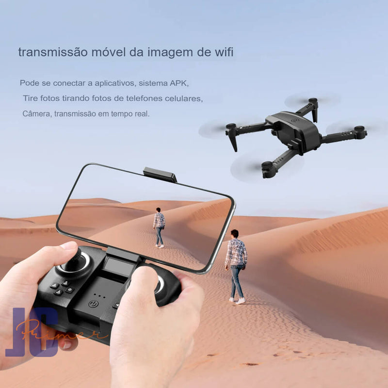 Drone LS-XT6,Drone de controle remoto lente dupla 4k fotografia aérea quatro eixos aeronave longa resistência alta definição dobrável