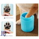 Escova de limpeza de pés de animais de estimação com cerdas macias