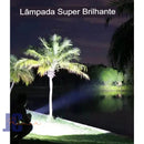 Lanterna LED recarregável 4LED para acampamento