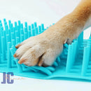 Escova de limpeza de pés de animais de estimação com cerdas macias