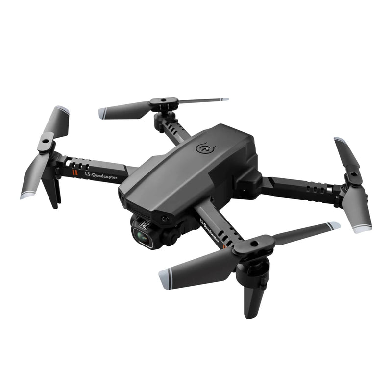 Drone LS-XT6,Drone de controle remoto lente dupla 4k fotografia aérea quatro eixos aeronave longa resistência alta definição dobrável