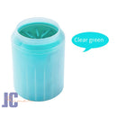 Escova de limpeza de pés de animais de estimação com cerdas macias