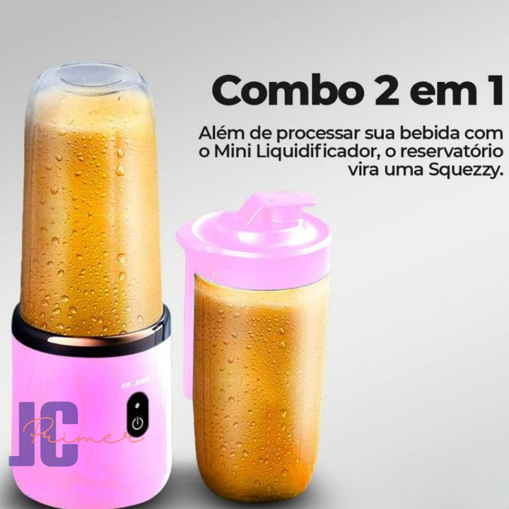 Liquidificador portátil recarregável USB 400ML