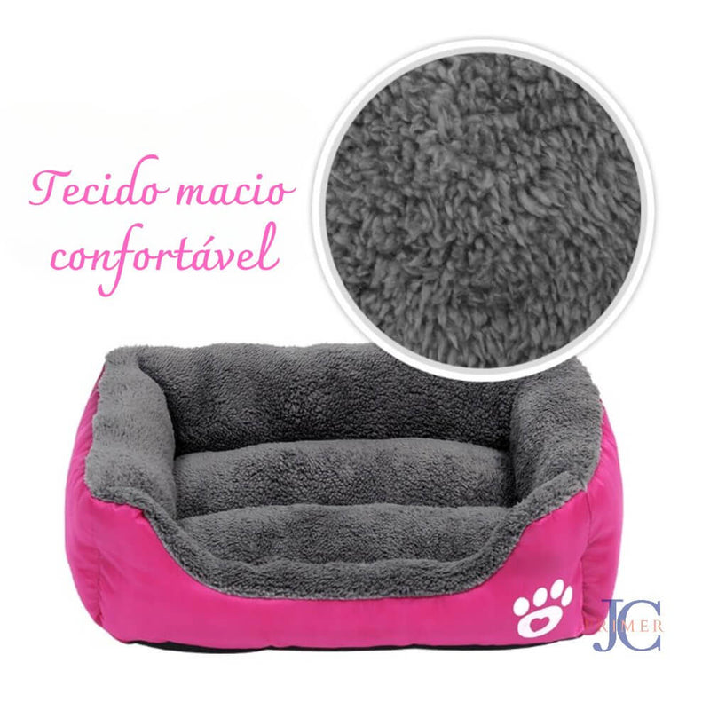 Cama para cães e gatos de pequeno e grande porte.